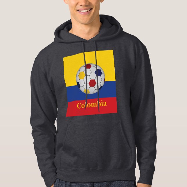 Sudadera Póster de fútbol de Colombia (Anverso)