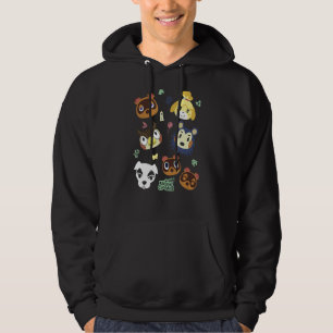 Sudadera Poster de la cara grande del grupo de cruce de ani