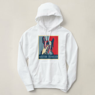 Sudadera Poster de la esperanza de Boston Terrier