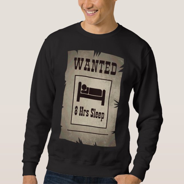 Sudadera Póster de Se Busca para el Estudiante de Derecho S (Anverso)