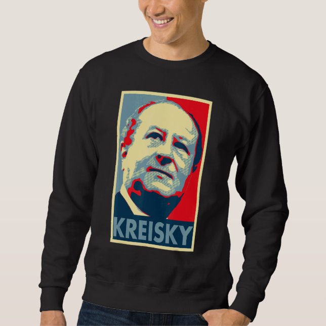 Sudadera Poster de selección de Kreisky (Anverso)
