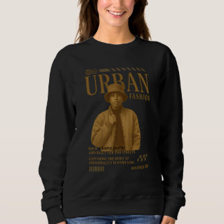 Sudadera Póster de Streetwear Urbano – Camiseta de Mujer Ne