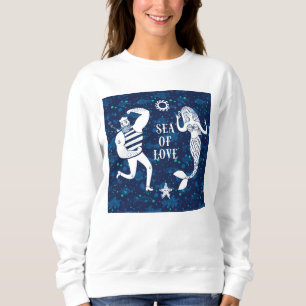 Sudadera Poster Del Mar De Amor
