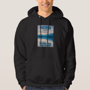 Sudadera Póster del Parque Nacional Katmai Alaska