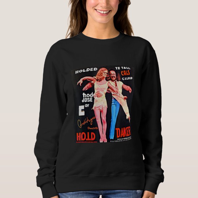Sudadera Poster raro retro para alguna variedad Da (Anverso)