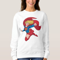 Postura adorable de Supergirl