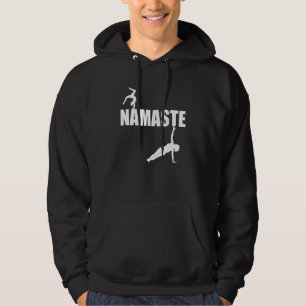 Sudadera Posturas de Yoga Namaste Fitness Zen Mujeres Entre
