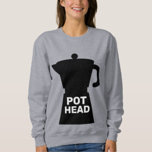 SUDADERA POT HEAD FUNNY CAFFEE