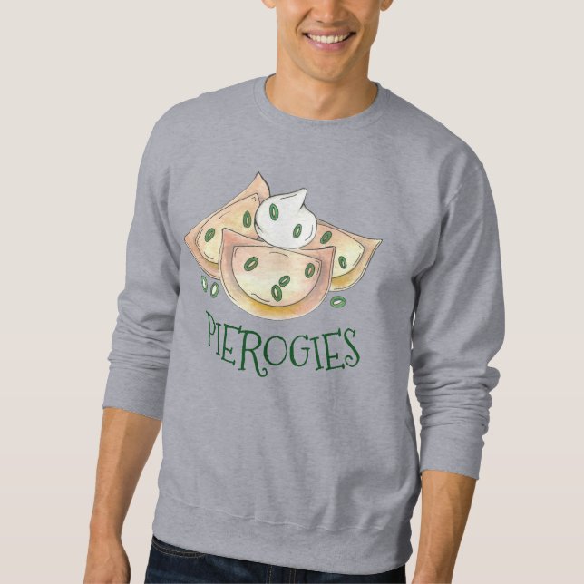 Sudadera Potato de comida polaca Dumplings Pierencies Sour  (Anverso)