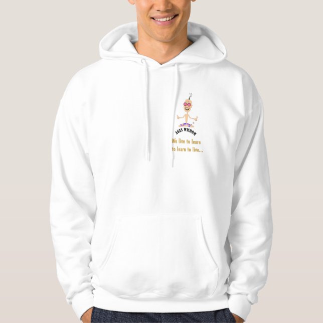 Sudadera potenciación de la sabiduría (Anverso)