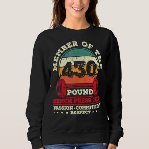 Sudadera Potentador de entrenamiento de peso de 430 libras 