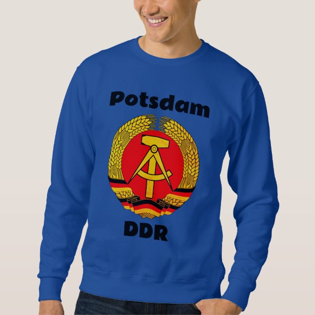 Sudadera Potsdam, Alemania Oriental (República Democrática  (Anverso)