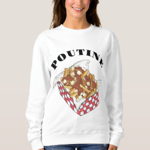 Sudadera Poutine Quebec Canadá Alimentos canadienses Fries