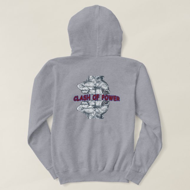 Sudadera Power Unleashed Hoodie (Reverso del diseño)