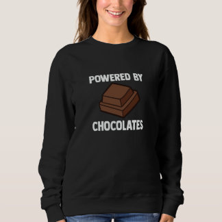 Sudadera Powered By Chocolates Chocolate Quote