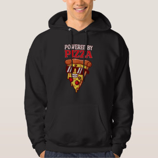 Sudadera Powered By Pizza Pizzaholics Italian Pizza 1