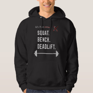 Sudadera Powerlifting Divertido Sin Bíceps Levantamiento de
