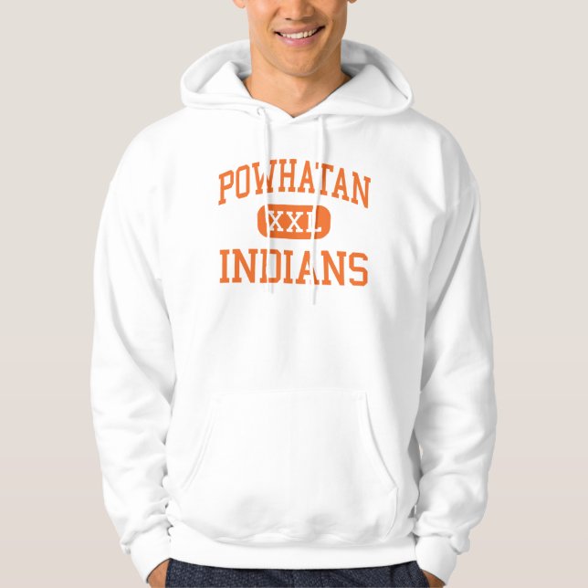 Sudadera Powhatan - indios - alto - Powhatan Virginia (Anverso)