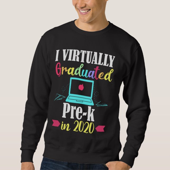 Sudadera Prácticamente Me Gradué Preuniversitario En 2020 G (Anverso)