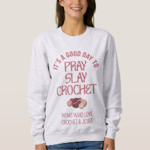 PRAY SLAY CROCHET personalizado Creadora cristiana