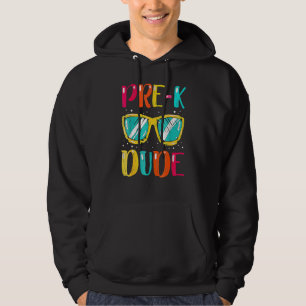 Sudadera Pre K Dude Primer Día De La Educación Preescolar D