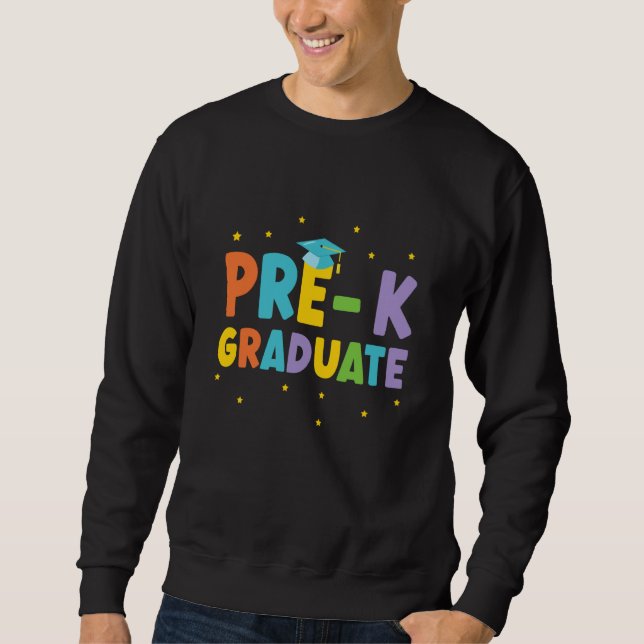 Sudadera Pre K Graduate Cute Pre Kindergarten Pk Kids (Anverso)
