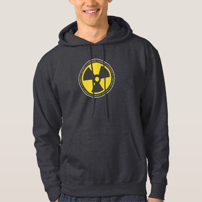 Sudadera ¡PRECAUCIÓN del ☢!! ☢ (Anverso)