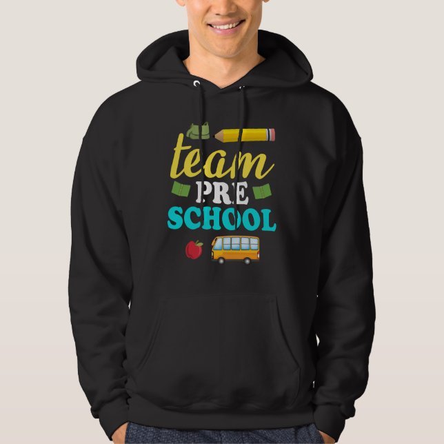 Sudadera preescolar de equipo (Anverso)