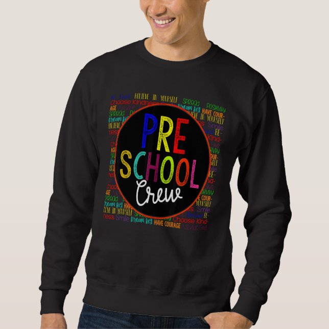 Sudadera Preescolar de vuelta a la escuela (Anverso)