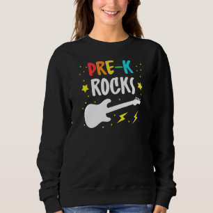 Sudadera Preescolar Rocks 1er Día de Escuela Equipo Pre K G