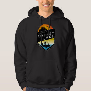 Sudadera Preferiría Estar En Pesca Del Lago Osprey Wisconsi