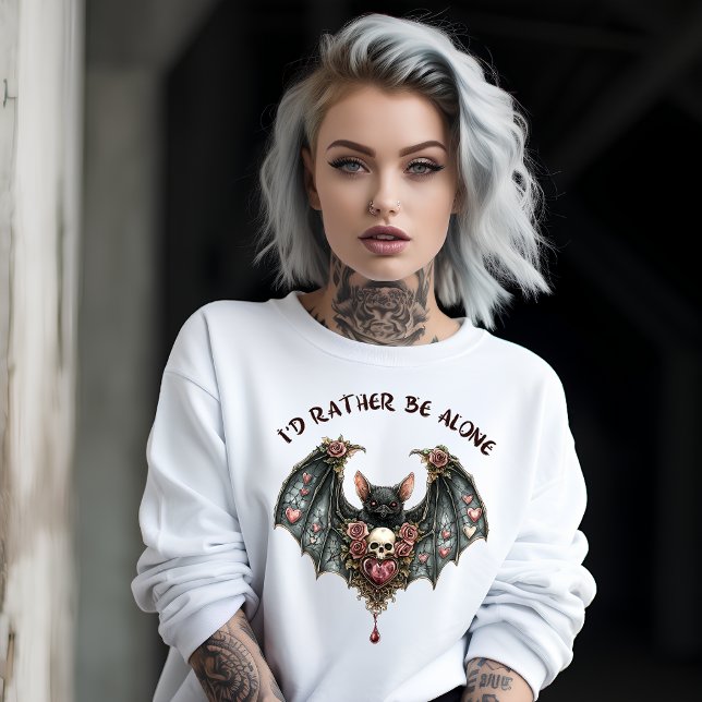 Sudadera Preferiría Estar Solo (Subido por el creador)