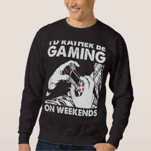 Sudadera Preferiría Estar Videojuego Geek Para G Online