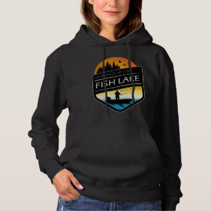 Sudadera Prefiero Estar En El Lago De Pescado Wisconsin Sun