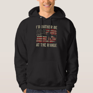 Sudadera Prefiero Estar En La Banda De La Bandera De Ee.Uu.