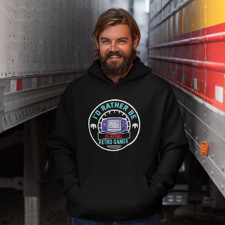 Sudadera Prefiero Jugar Juegos Retro A Mano