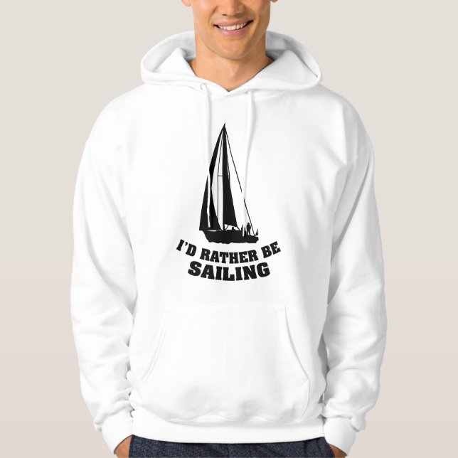 Sudadera Prefiero navegar (Anverso)