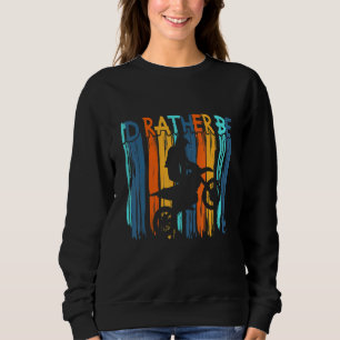 Sudadera Prefiero ser Motocross Silhouette Paint Dirt Bike