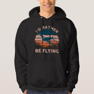 Sudadera Prefiero Volar Funny Avión Pil
