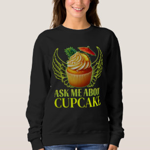 Sudadera pregúntame acerca del bizcocho