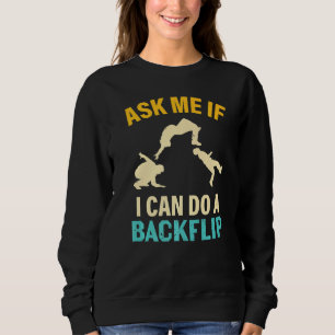 Sudadera Pregúntame si puedo hacer un amante del Parkour Ba