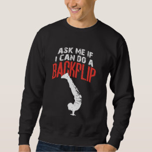 Sudadera Pregúntame si puedo hacer un Parkour y un Fr diver