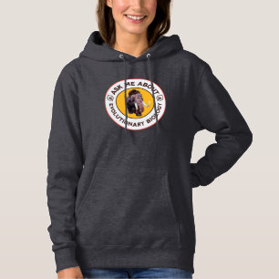 Sudadera Pregúntame sobre biología evolutiva Mamut lanudo