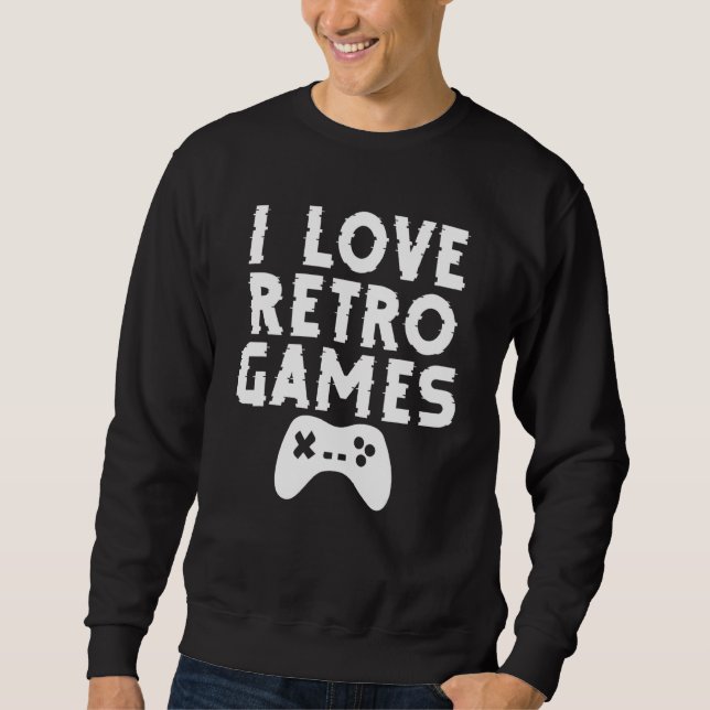 Sudadera Pregúntame sobre la emulación retro juego de arcad (Anverso)