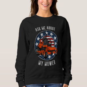 Sudadera Pregúntame sobre mi mopa de hierba