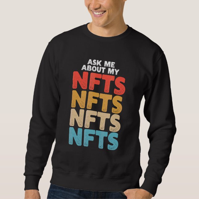 Sudadera Pregúntame sobre mis naves (Anverso)