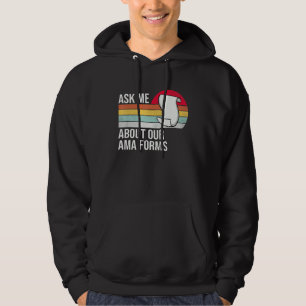 Sudadera Pregúntame sobre nuestra forma de asma Divertida e
