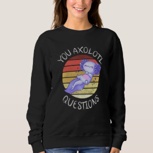 Sudadera Preguntas axolotl