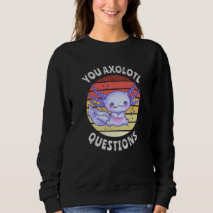 Sudadera Preguntas axolotl