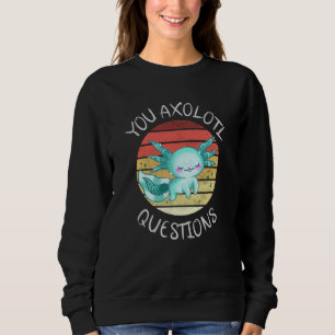 Sudadera Preguntas axolotl